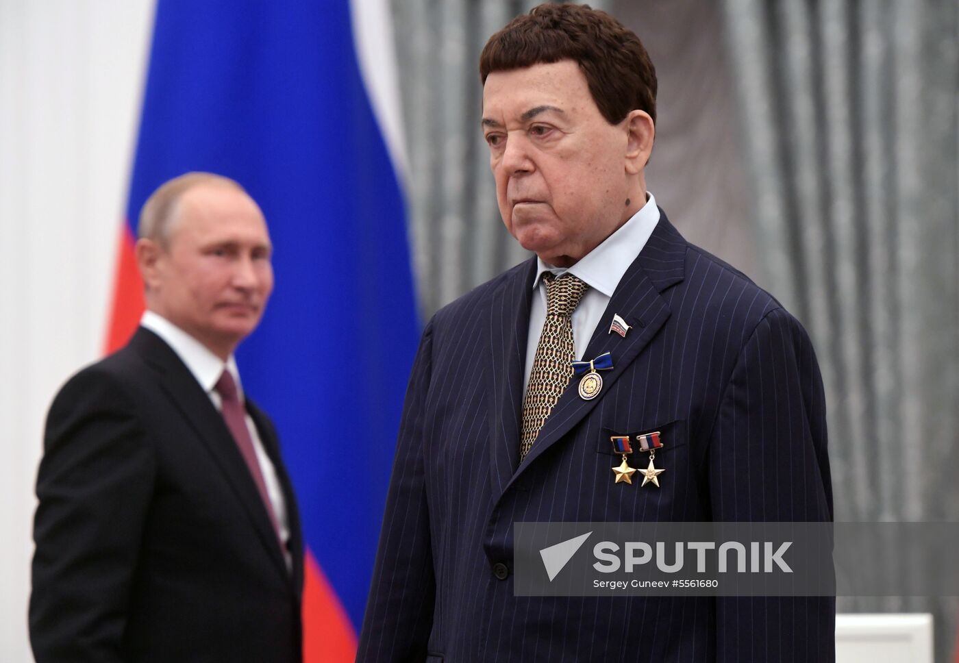 Vladimir Putin presents state prizes in Kremlin