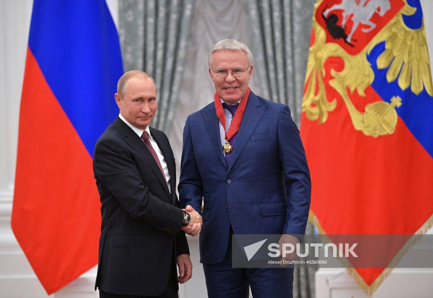 Vladimir Putin presents state prizes in Kremlin