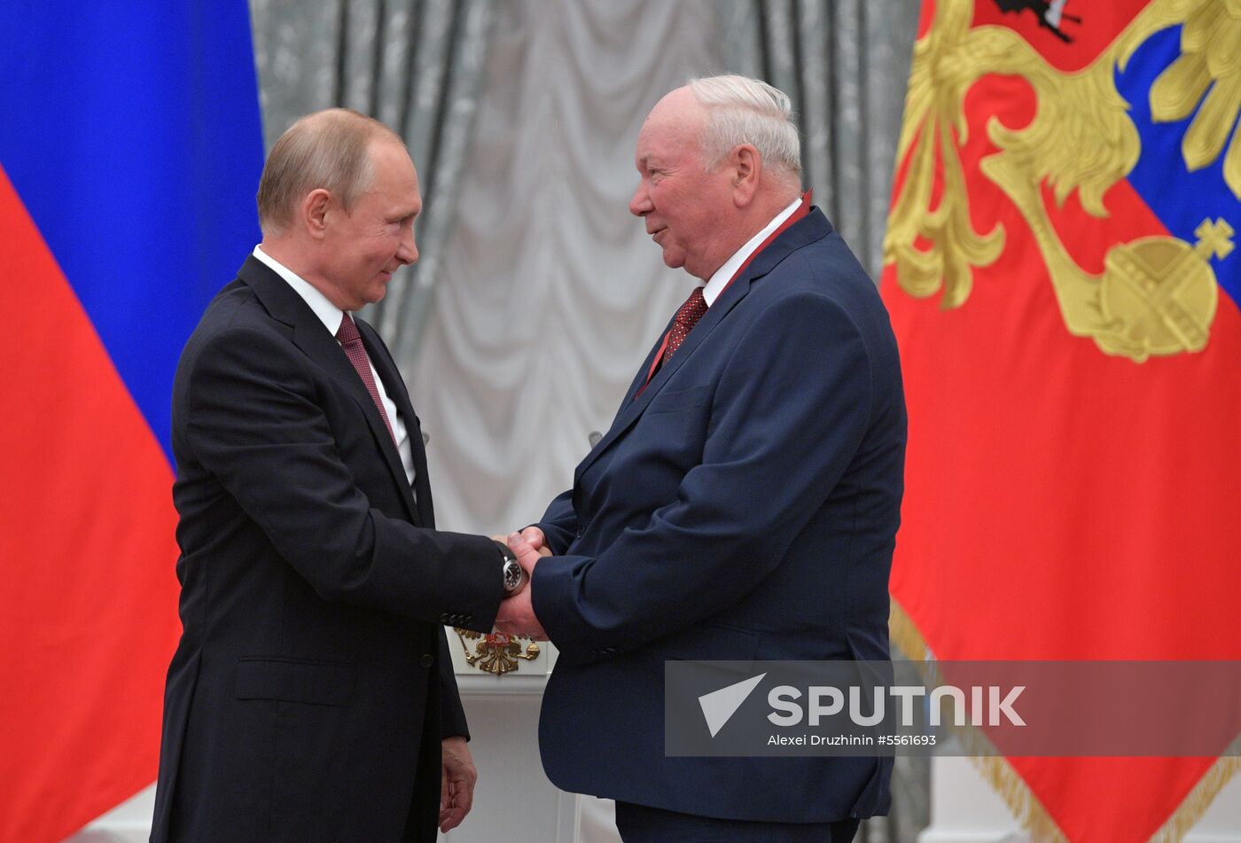 Vladimir Putin presents state prizes in Kremlin