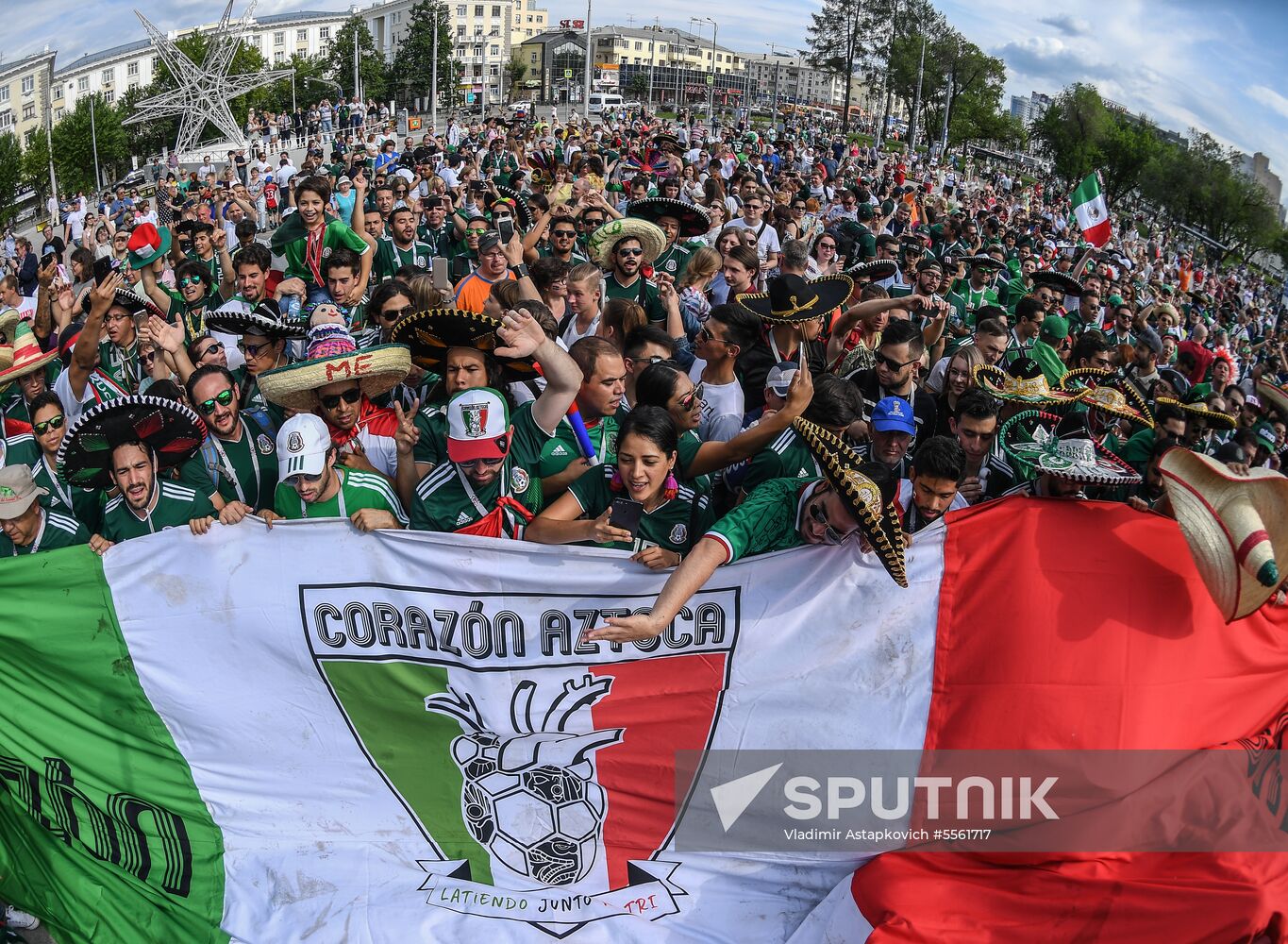 Russia World Cup Mexico - Sweden