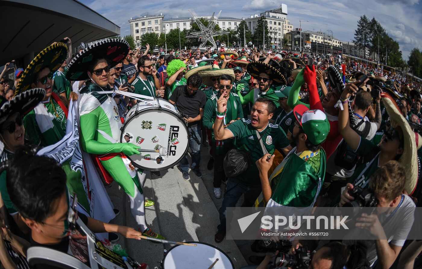 Russia World Cup Mexico - Sweden