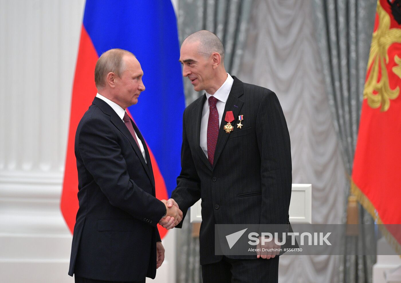 Vladimir Putin presents state prizes in Kremlin