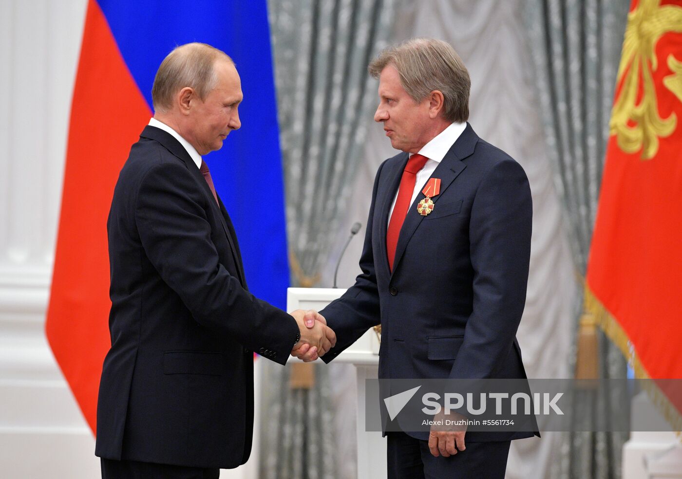 Vladimir Putin presents state prizes in Kremlin