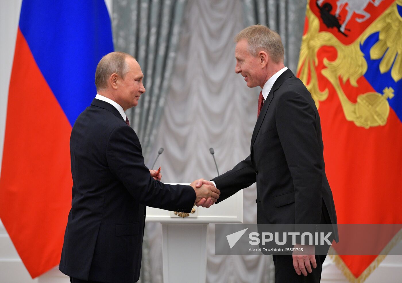 Vladimir Putin presents state prizes in Kremlin