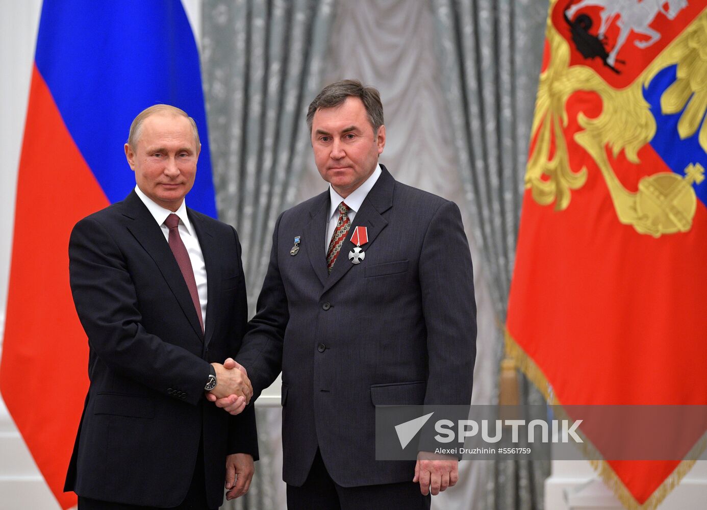 Vladimir Putin presents state prizes in Kremlin