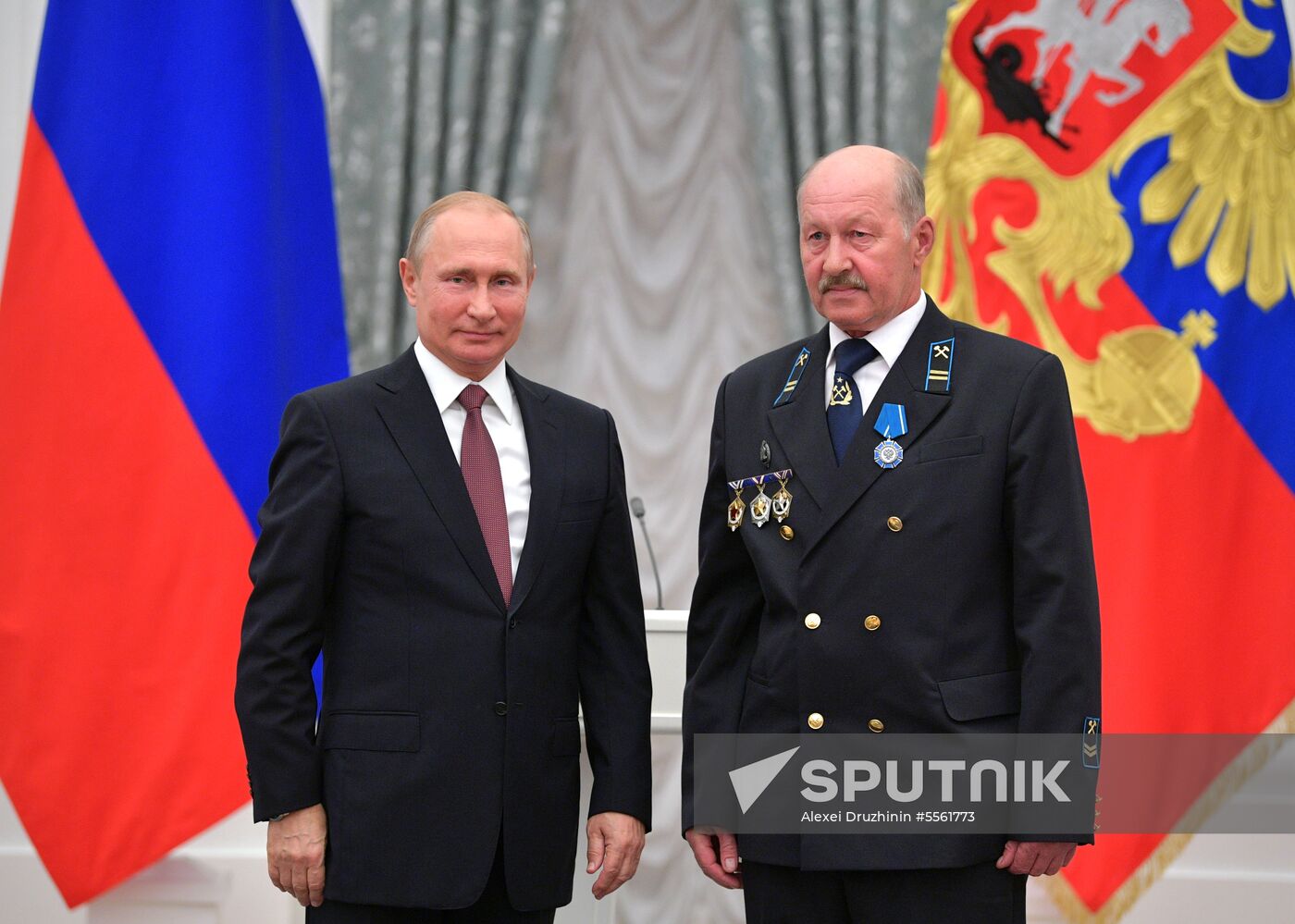 Vladimir Putin presents state prizes in Kremlin