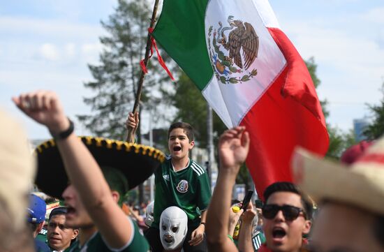 Russia World Cup Mexico - Sweden