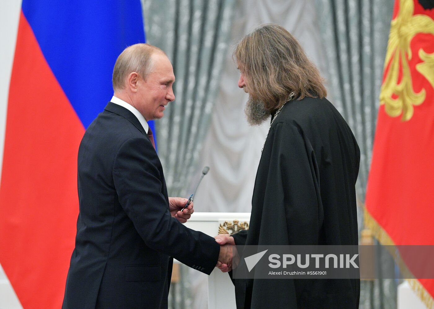 Vladimir Putin presents state prizes in Kremlin