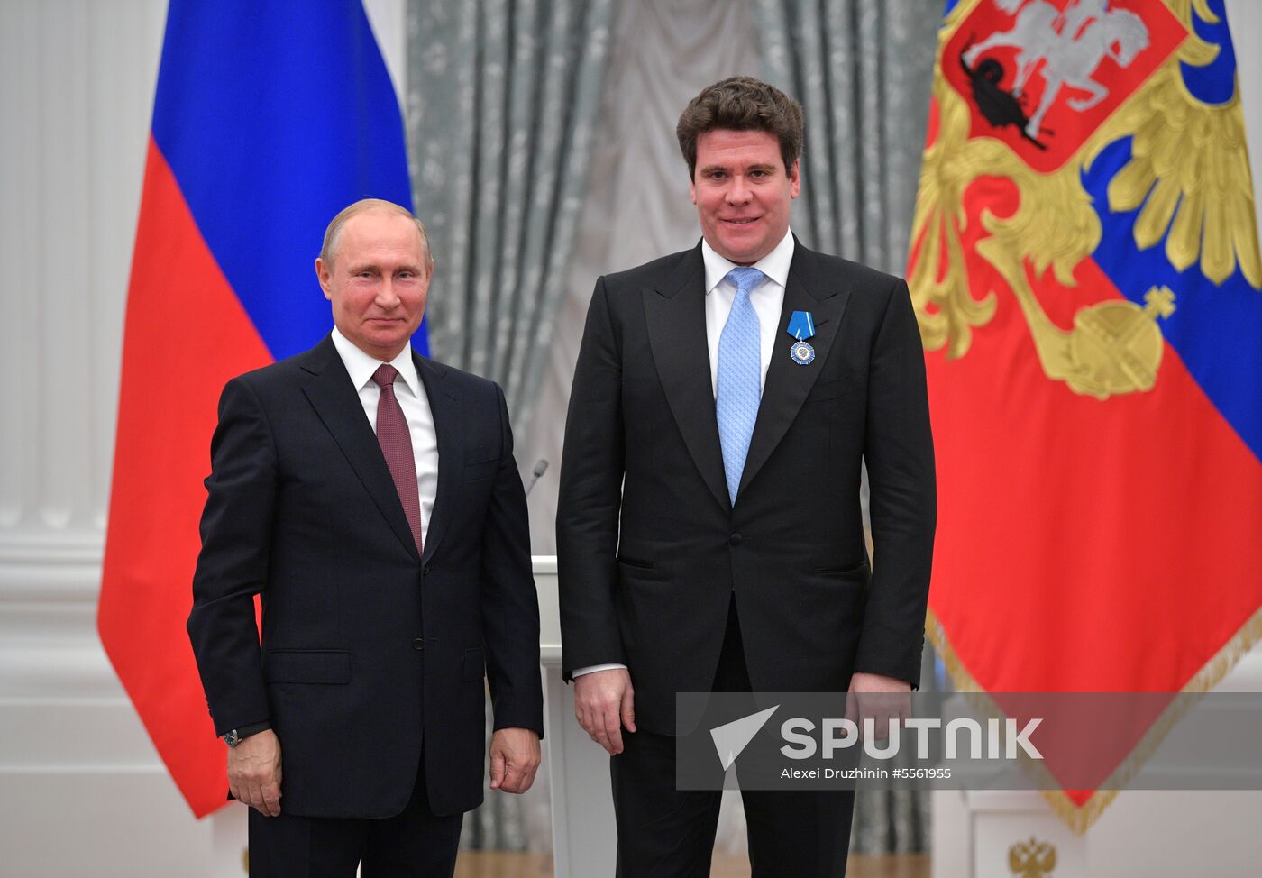 Vladimir Putin presents state prizes in Kremlin