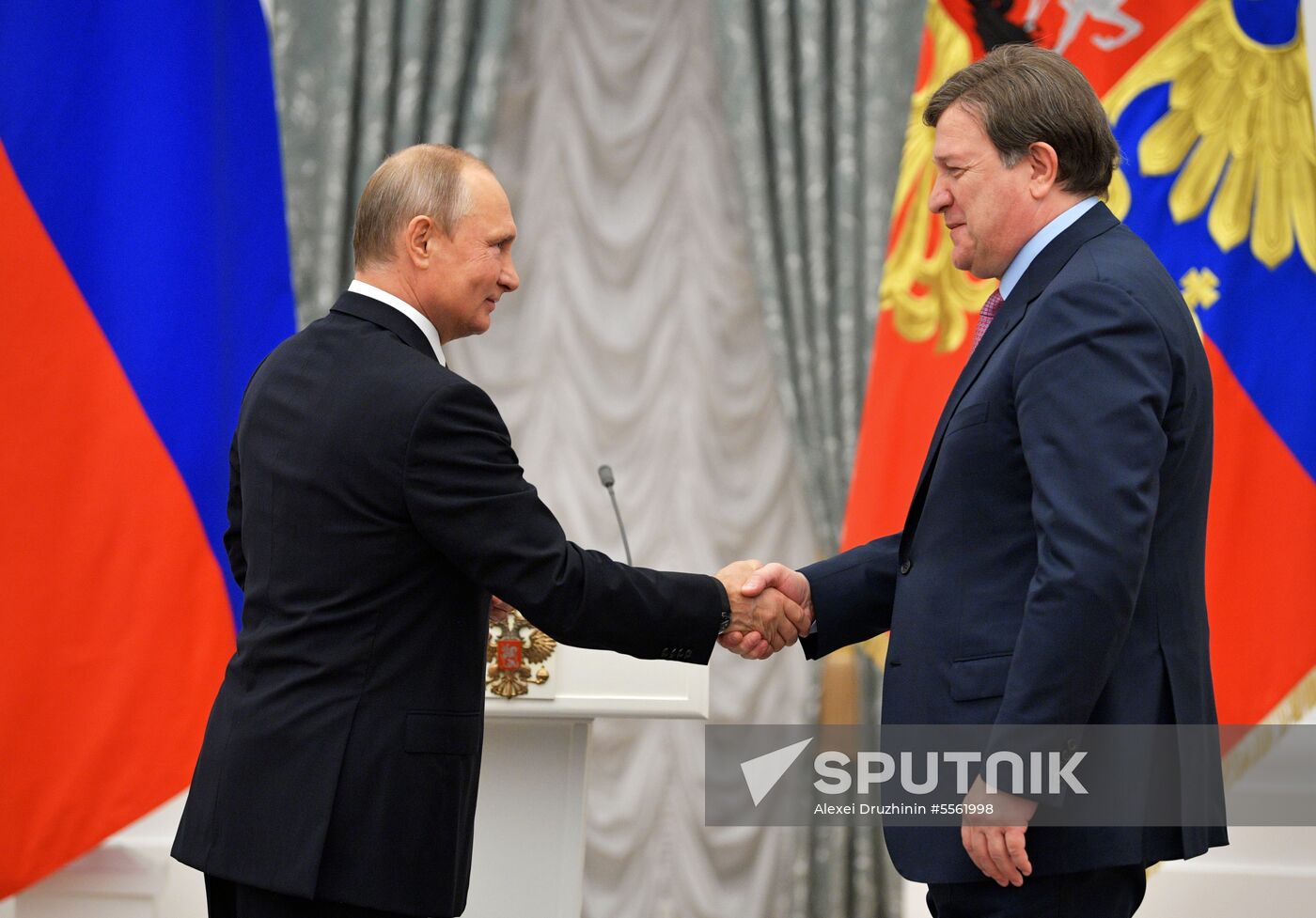 Vladimir Putin presents state prizes in Kremlin