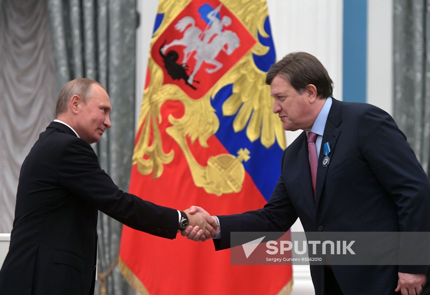 Vladimir Putin presents state prizes in Kremlin