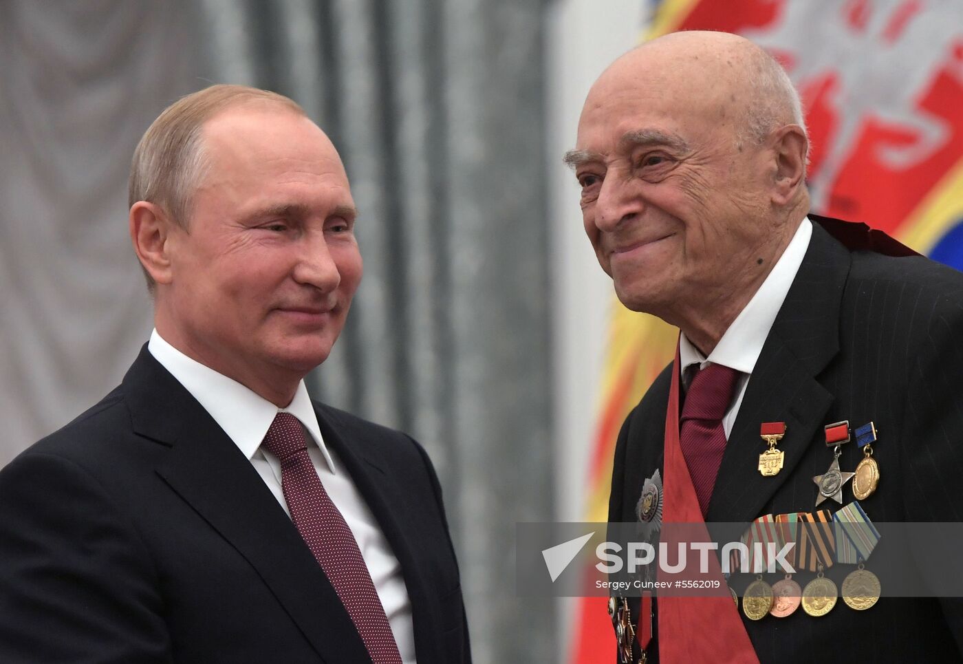 Vladimir Putin presents state prizes in Kremlin