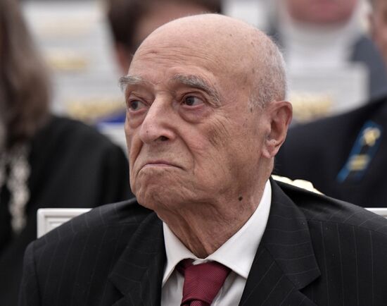 Vladimir Putin presents state prizes in Kremlin