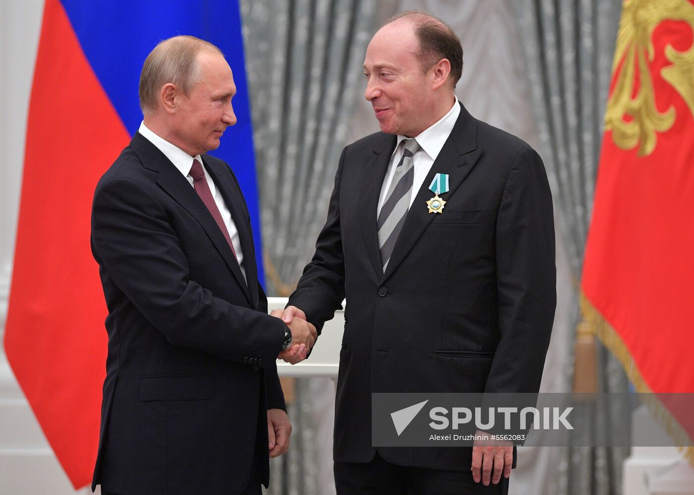 Vladimir Putin presents state prizes in Kremlin