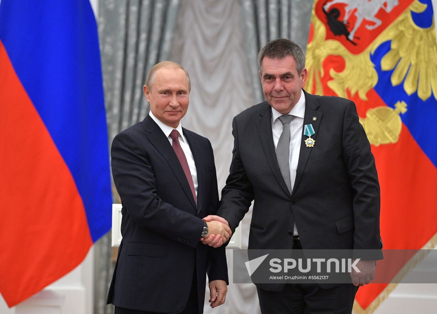 Vladimir Putin presents state prizes in Kremlin