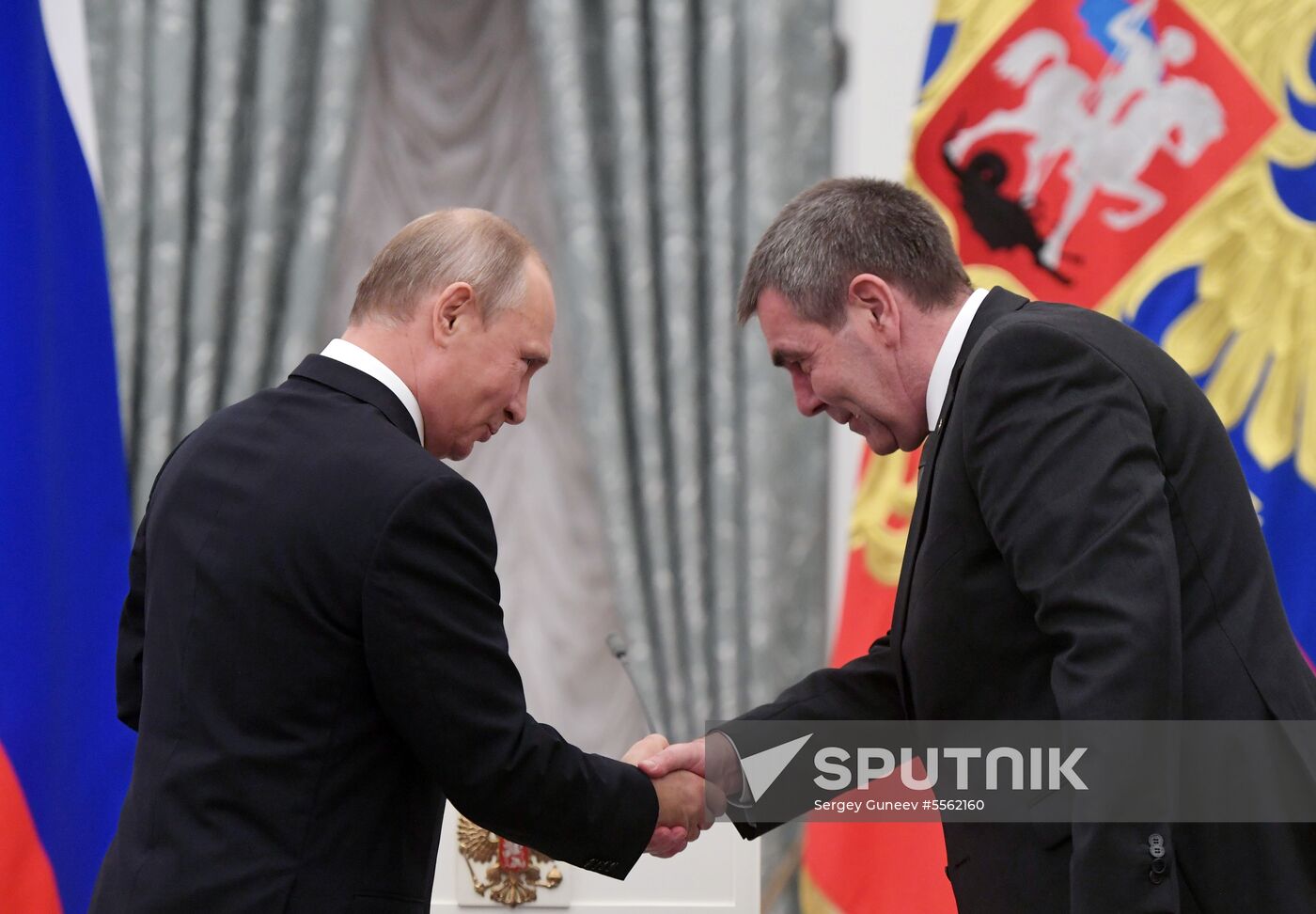 Vladimir Putin presents state prizes in Kremlin