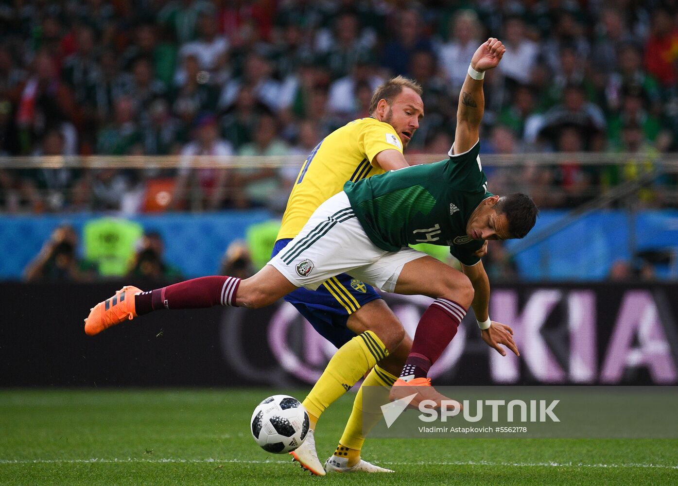 Russia World Cup Mexico - Sweden