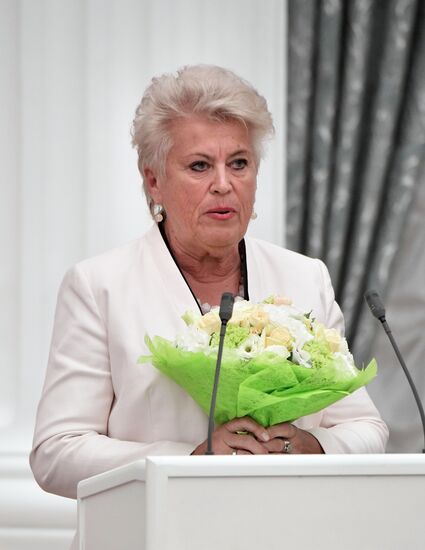 Vladimir Putin presents state prizes in Kremlin