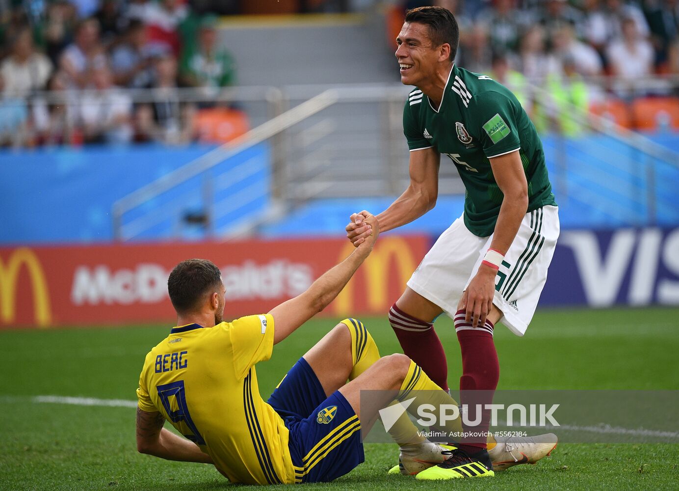 Russia World Cup Mexico - Sweden