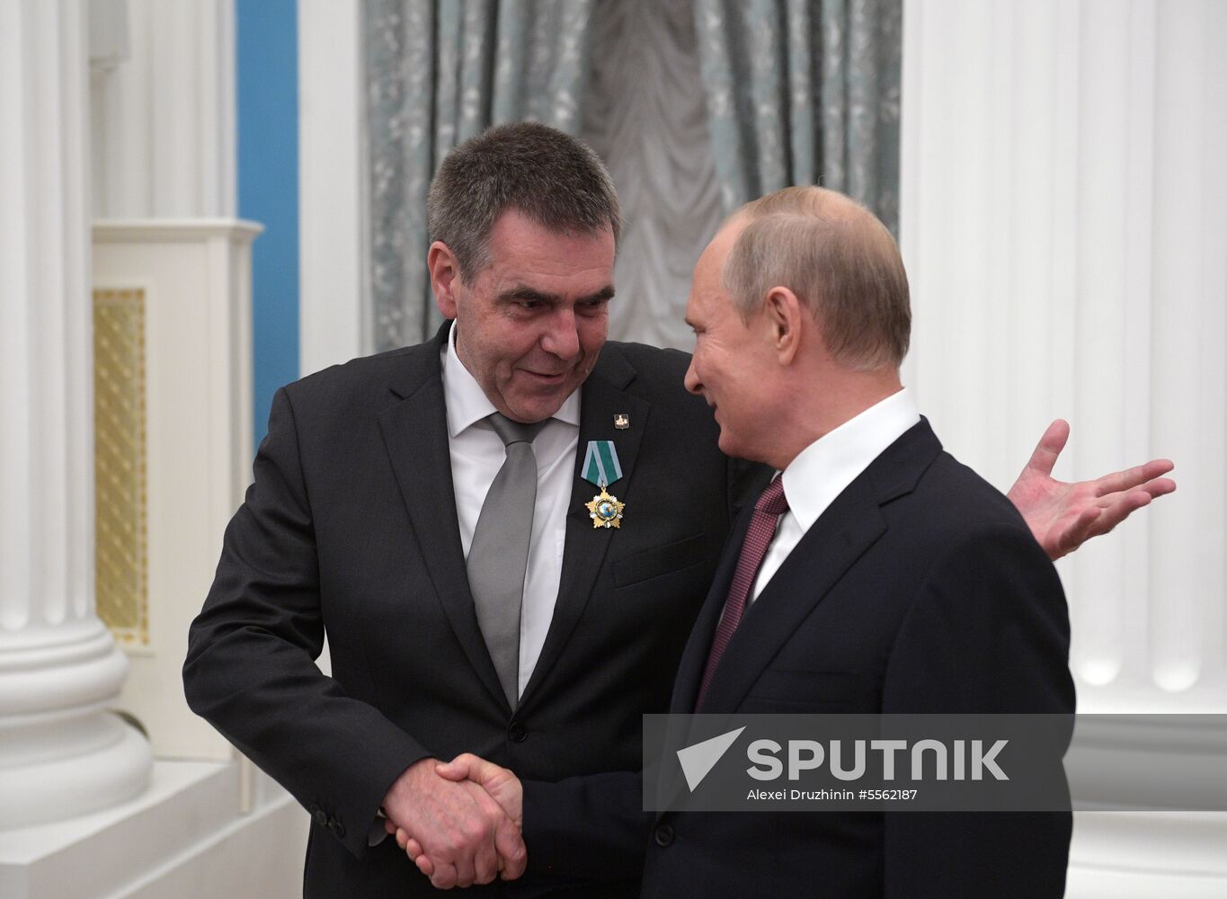 Vladimir Putin presents state prizes in Kremlin