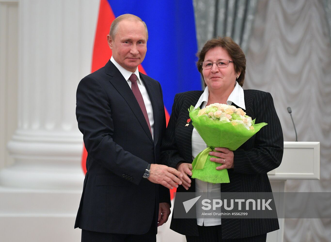 Vladimir Putin presents state prizes in Kremlin