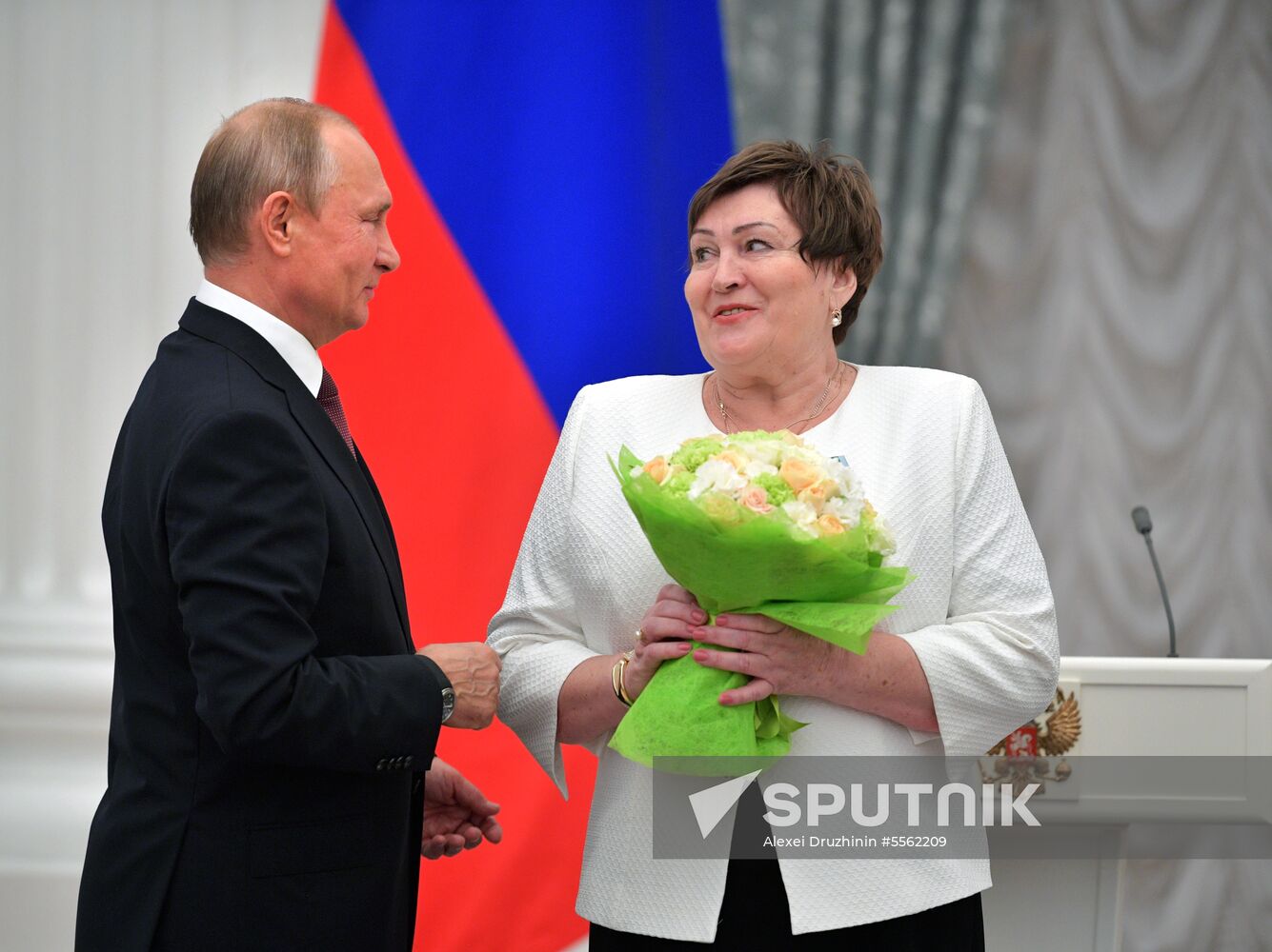Vladimir Putin presents state prizes in Kremlin
