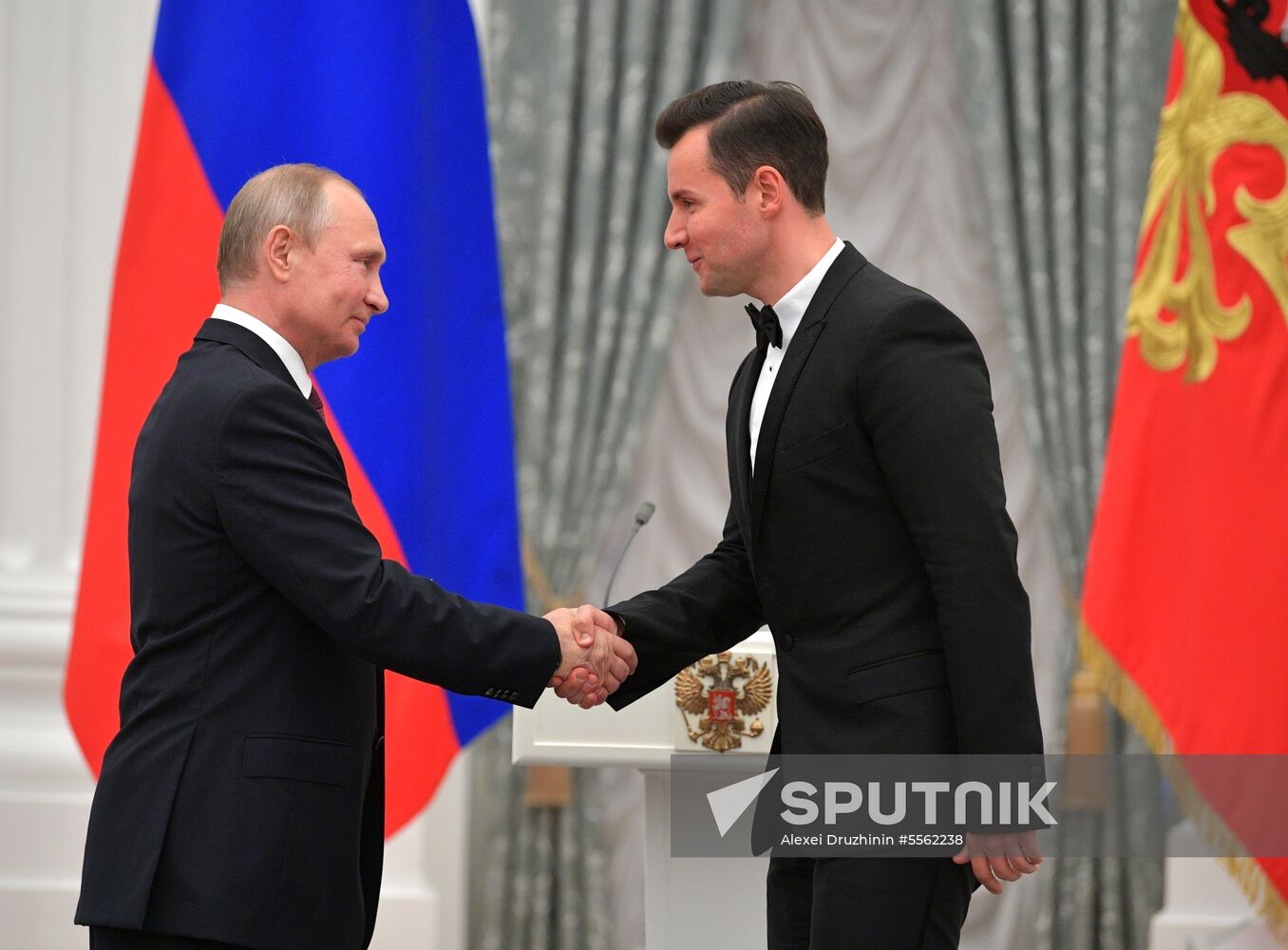 Vladimir Putin presents state prizes in Kremlin