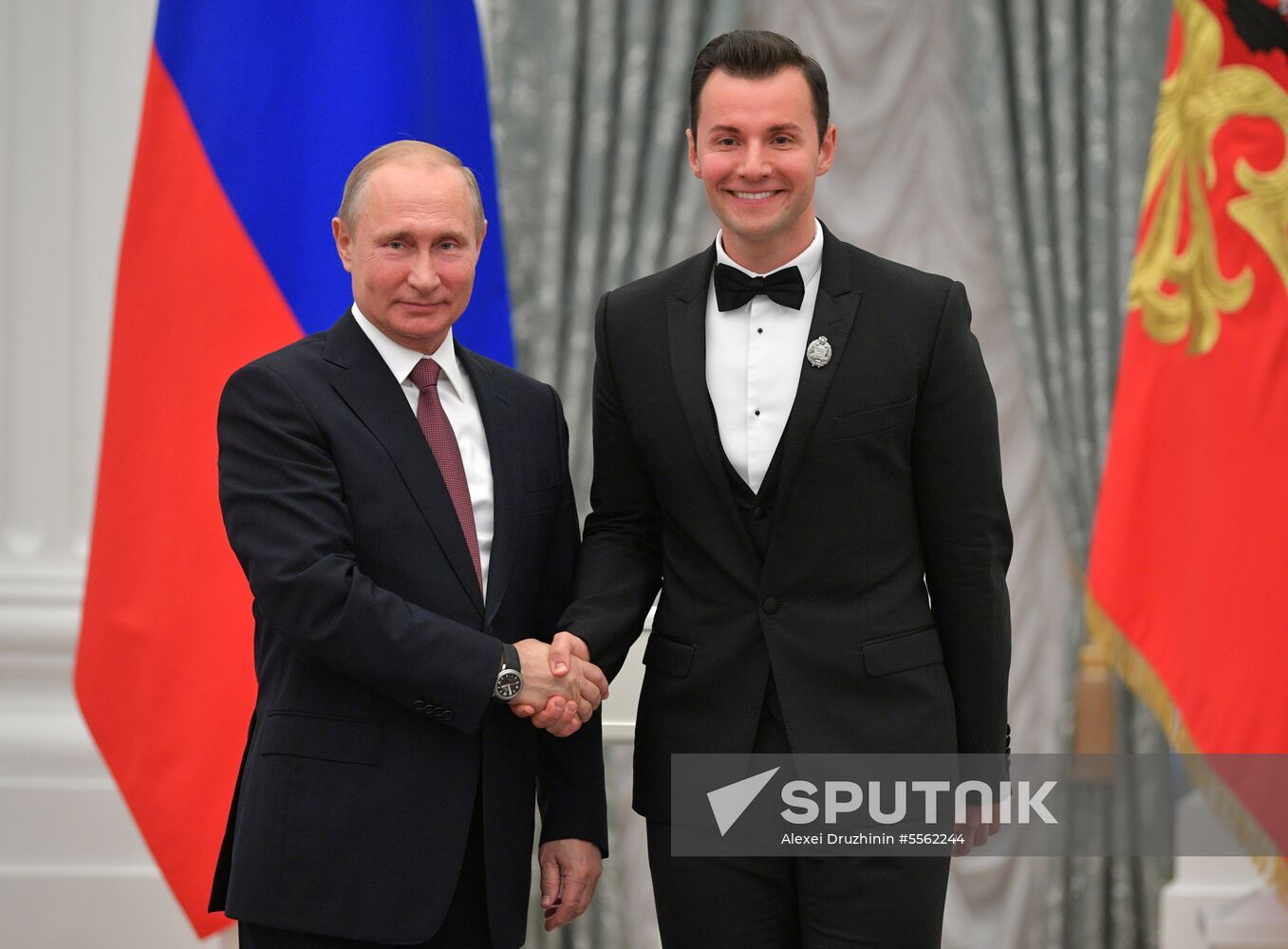 Vladimir Putin presents state prizes in Kremlin