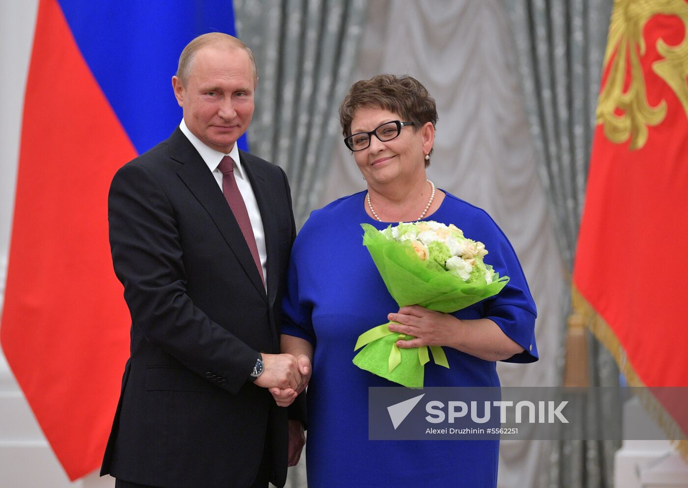Vladimir Putin presents state prizes in Kremlin
