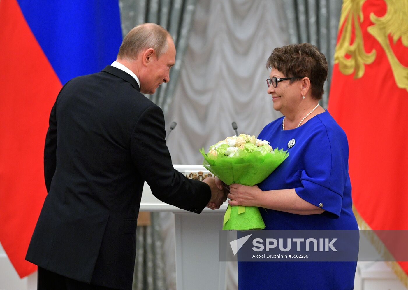 Vladimir Putin presents state prizes in Kremlin