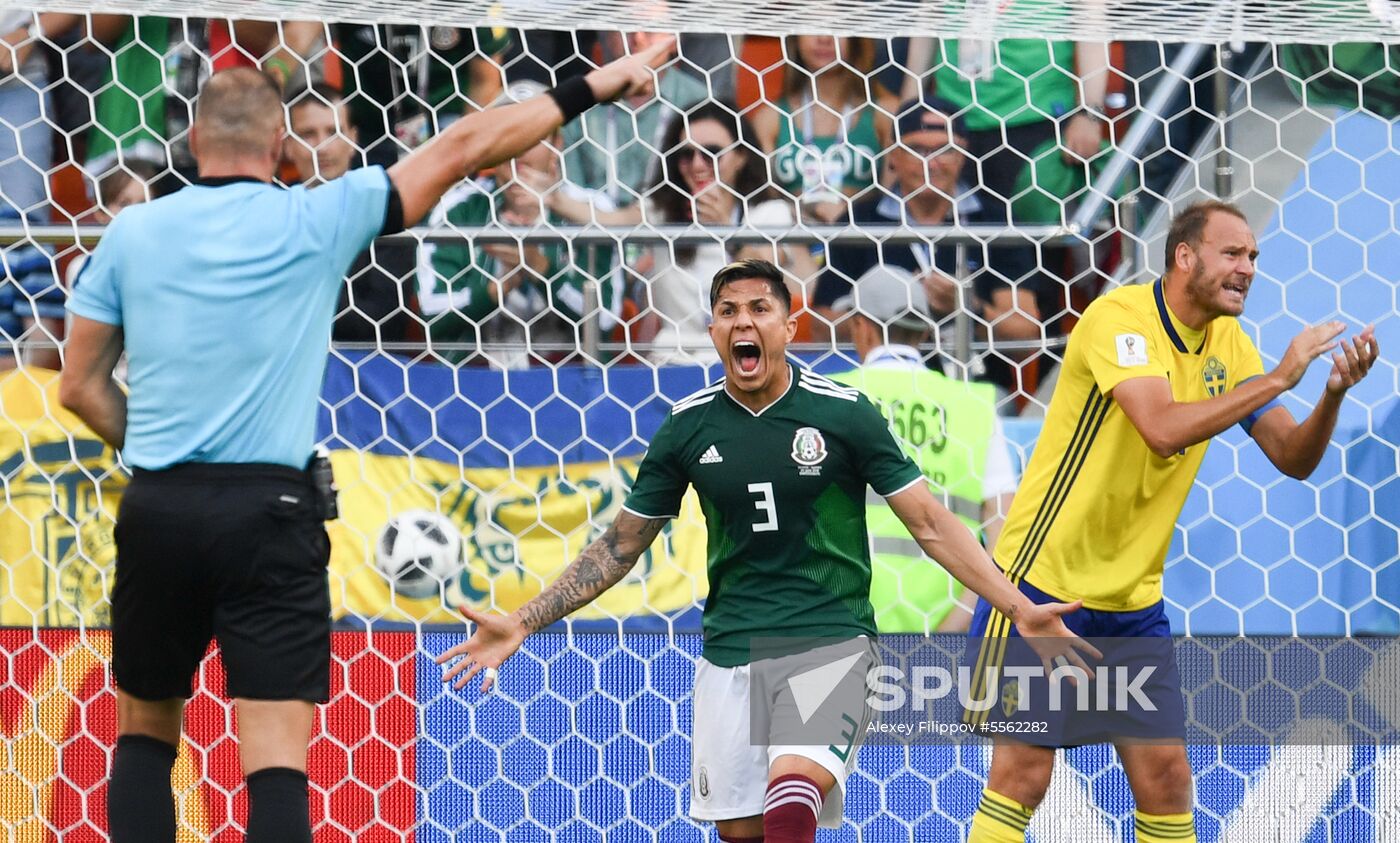 Russia World Cup Mexico - Sweden