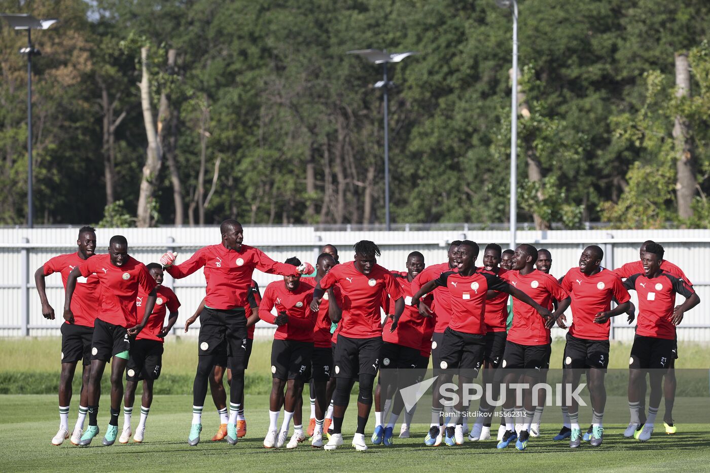 Russia World Cup Senegal Training