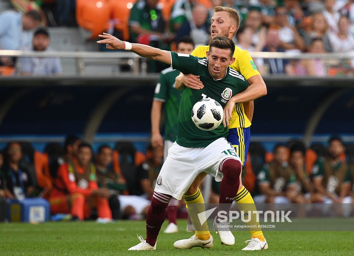Russia World Cup Mexico - Sweden