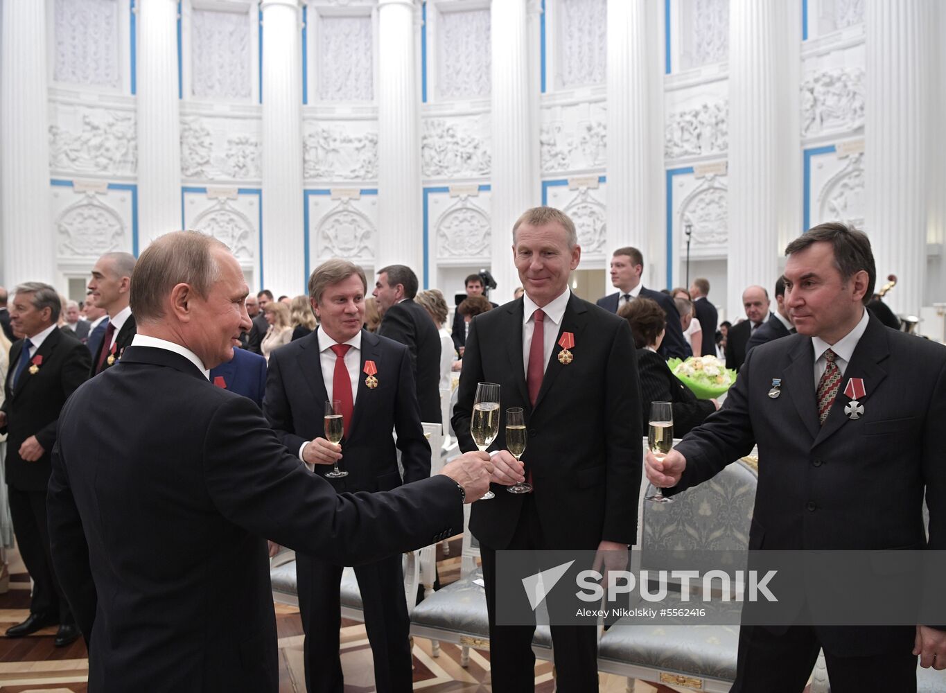 Vladimir Putin presents state prizes in Kremlin