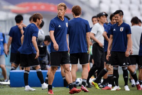 Russia World Cup Japan Training
