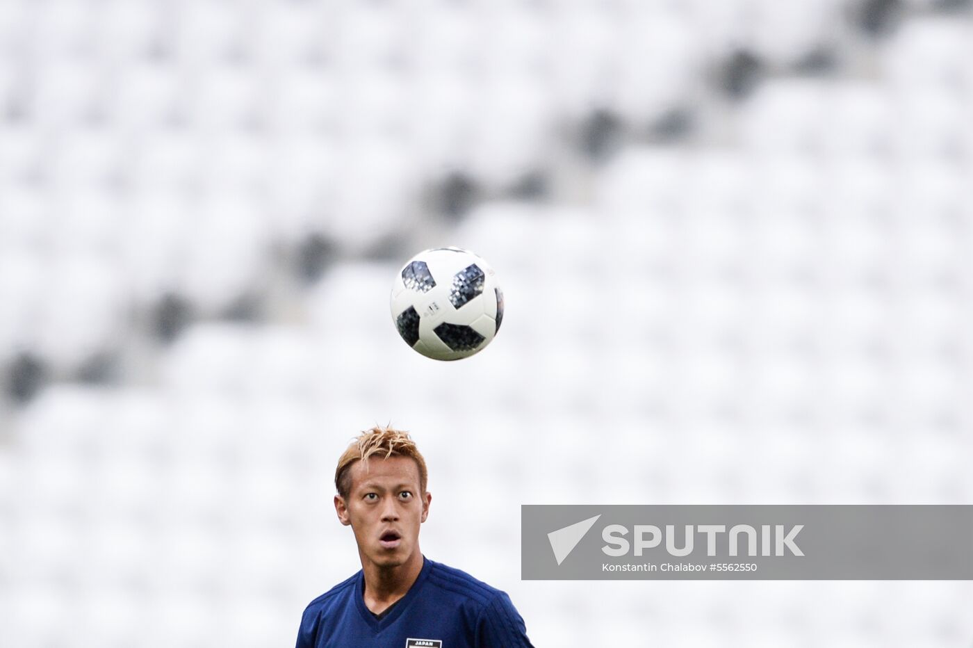 Russia World Cup Japan Training
