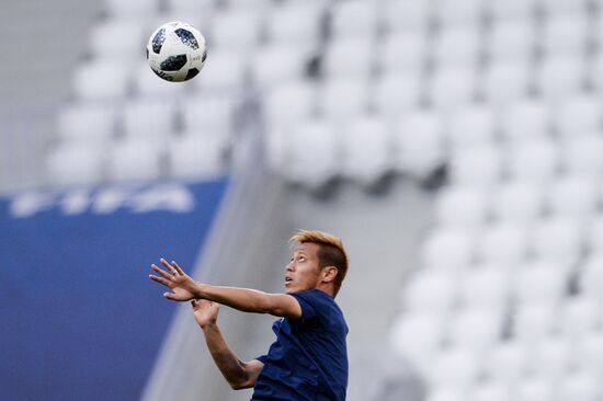 Russia World Cup Japan Training