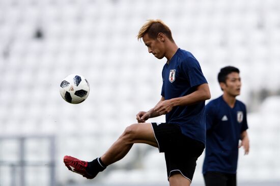 Russia World Cup Japan Training
