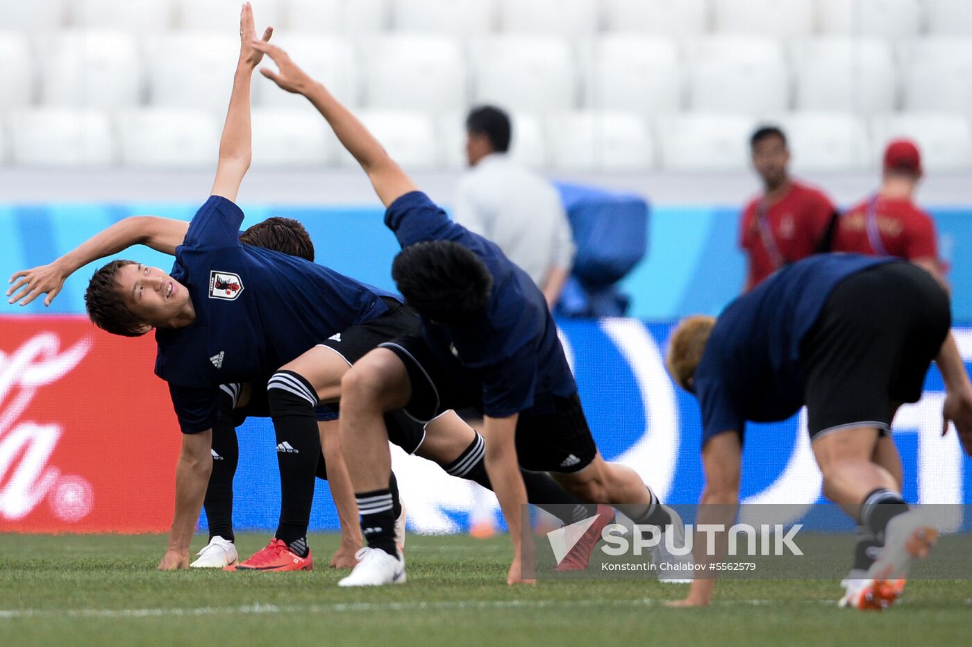 Russia World Cup Japan Training