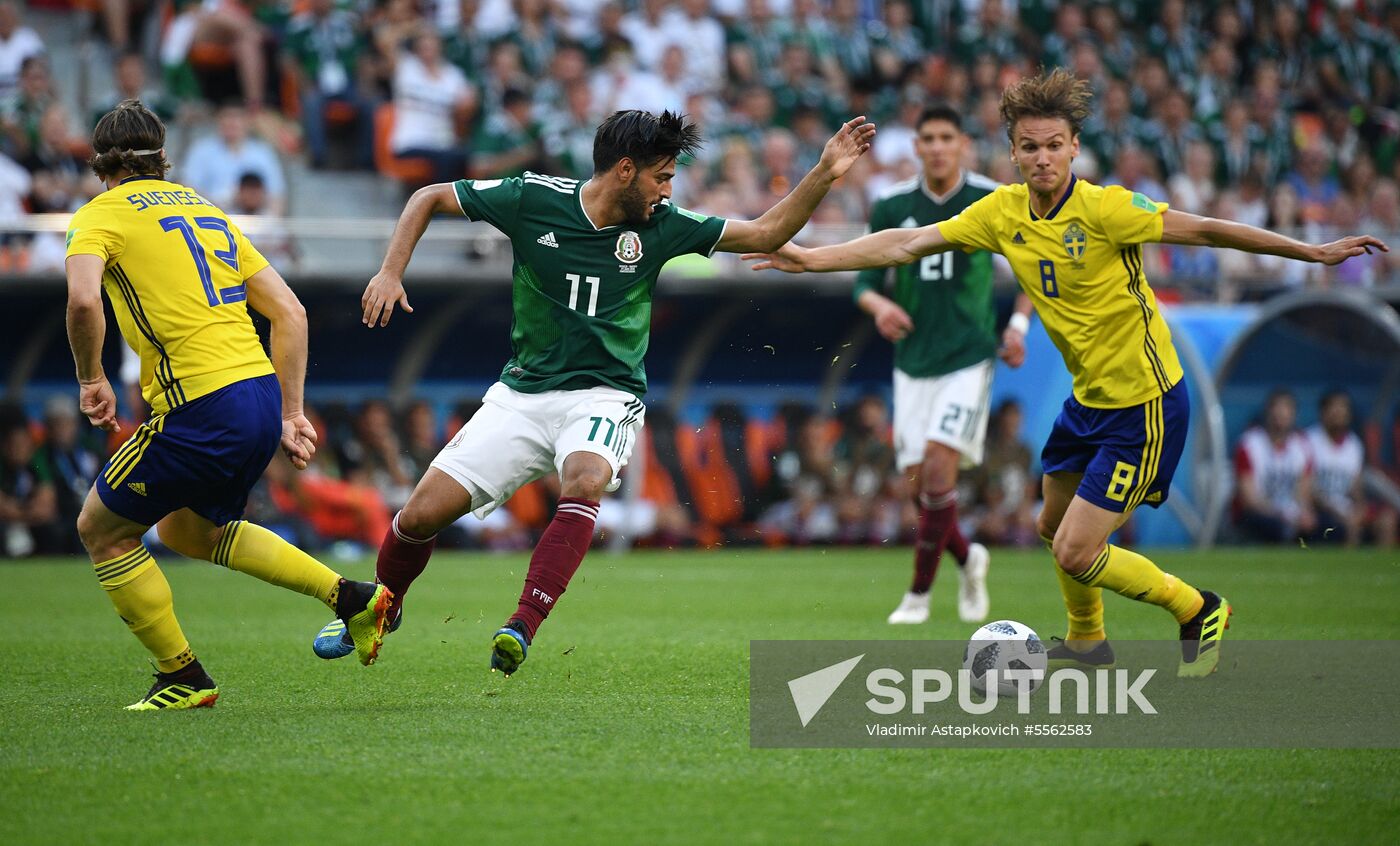 Russia World Cup Mexico - Sweden