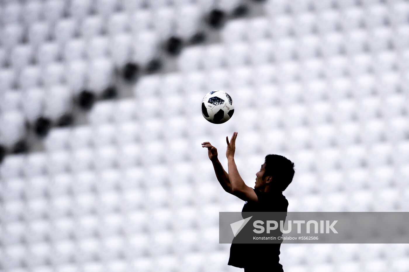 Russia World Cup Japan Training