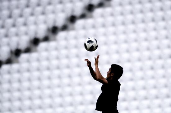 Russia World Cup Japan Training