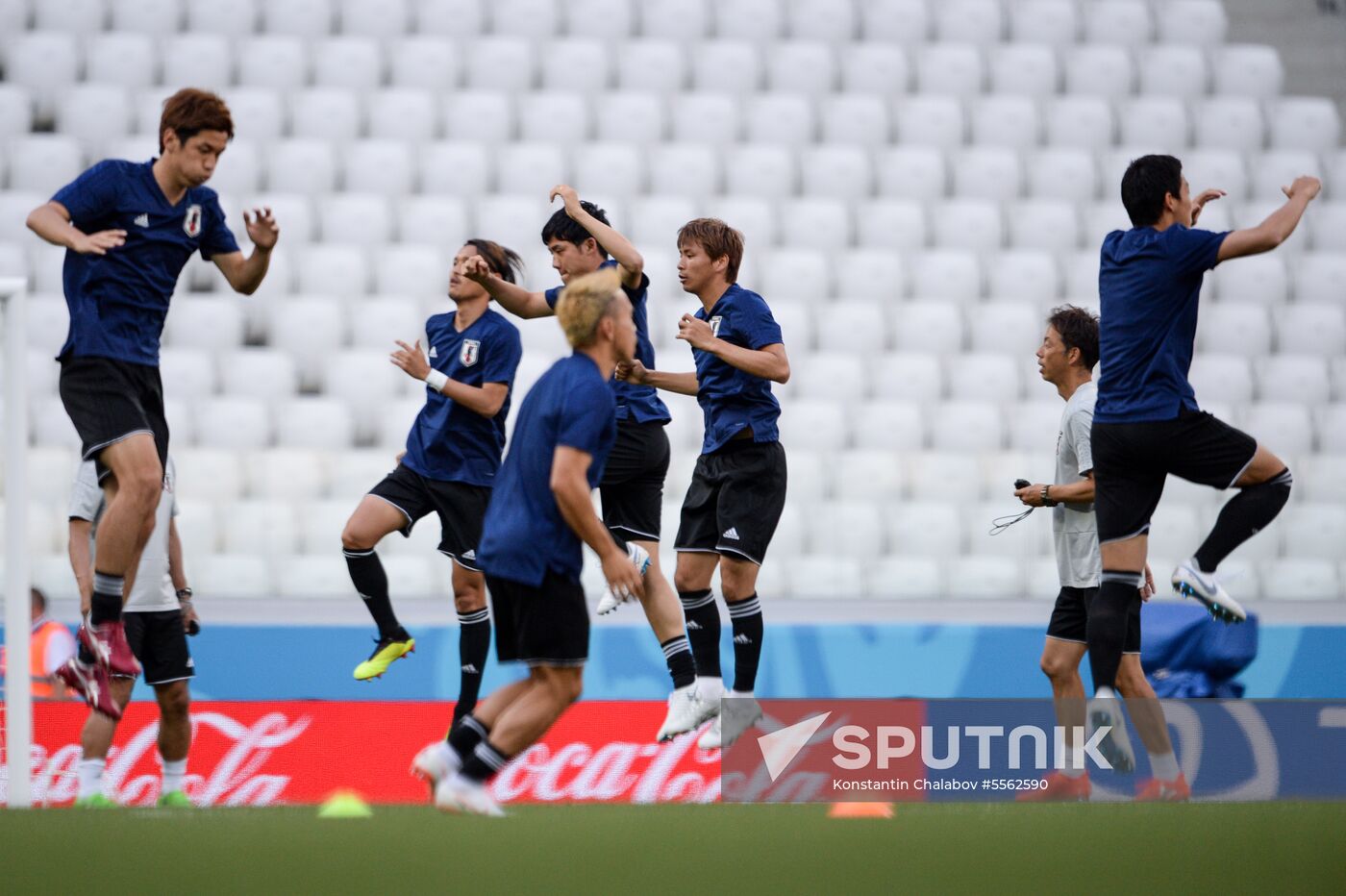 Russia World Cup Japan Training
