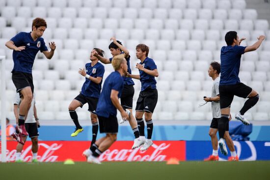 Russia World Cup Japan Training