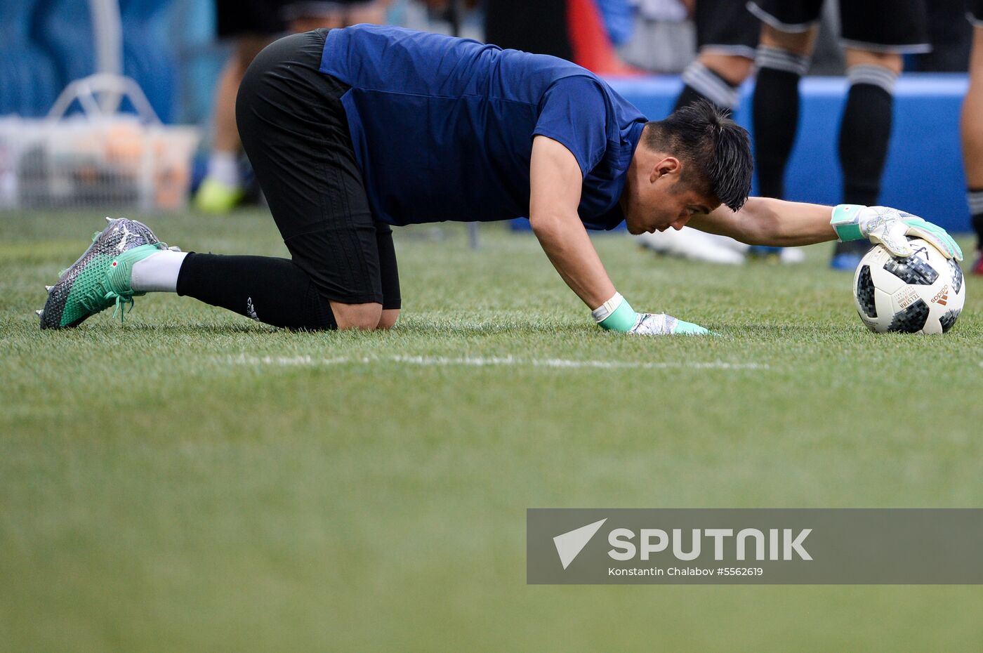 Russia World Cup Japan Training