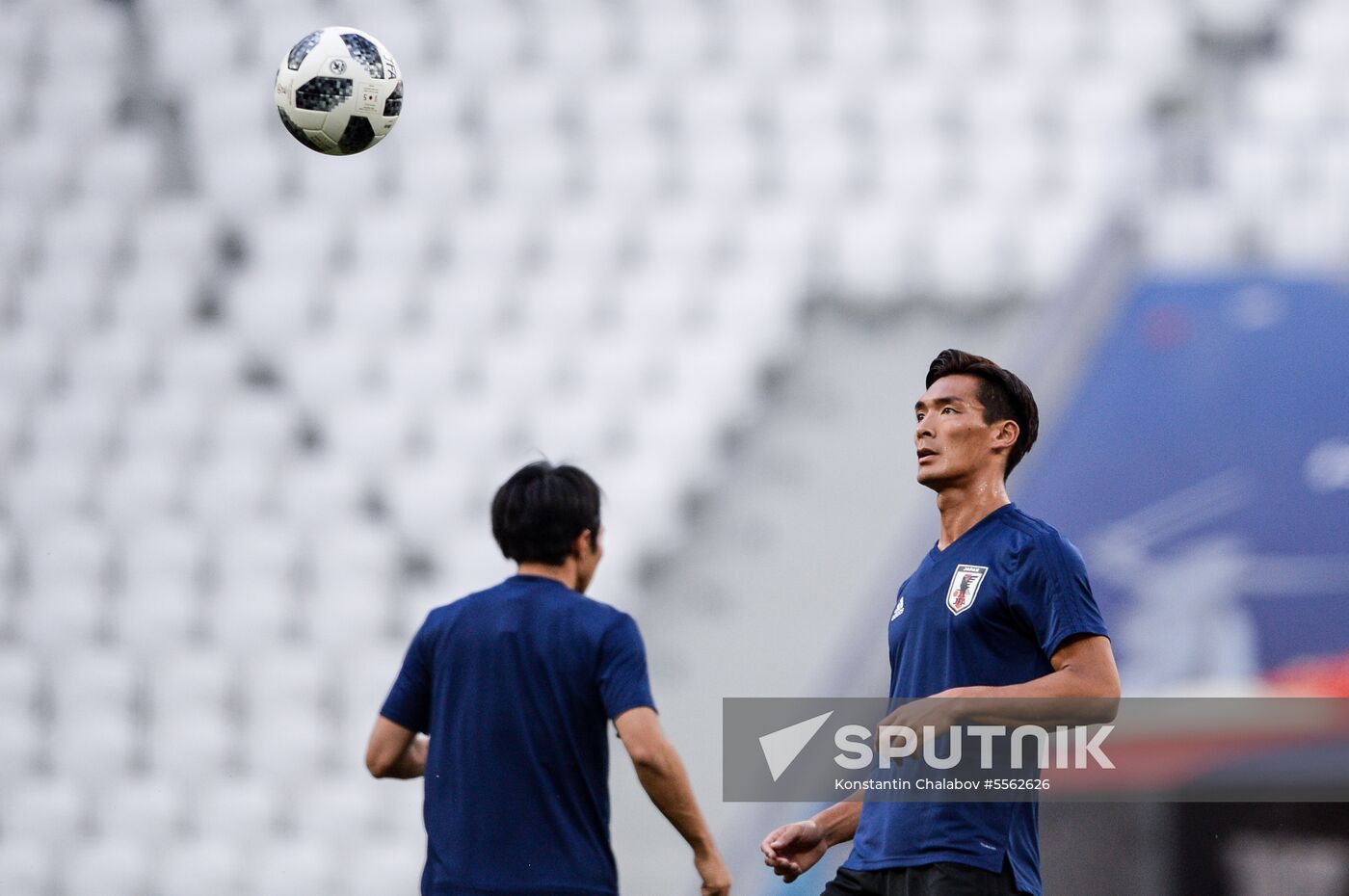 Russia World Cup Japan Training