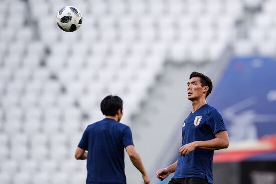 Russia World Cup Japan Training