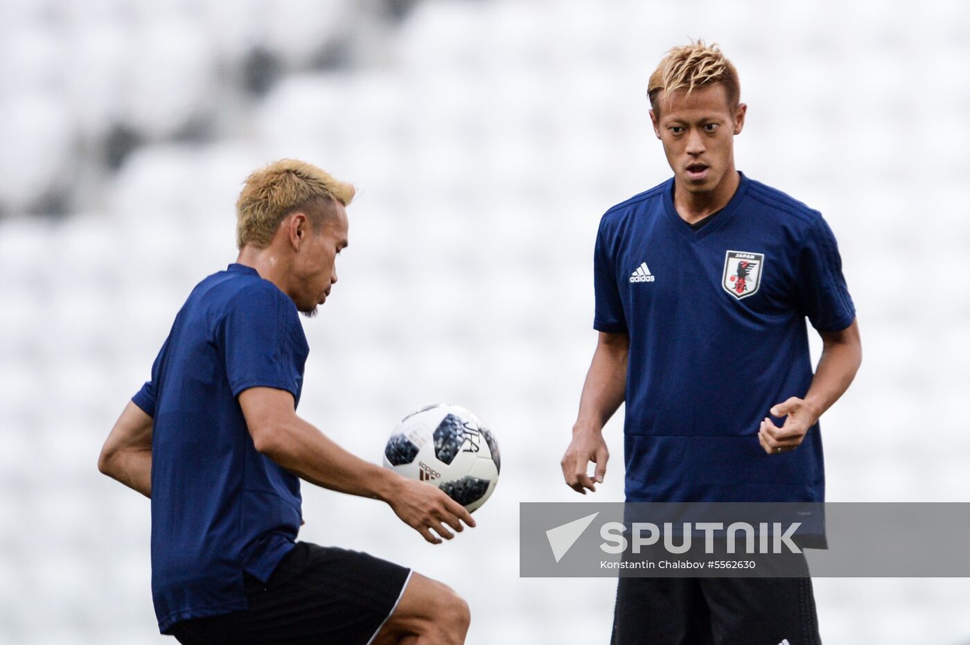 Russia World Cup Japan Training