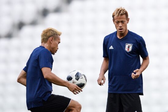 Russia World Cup Japan Training