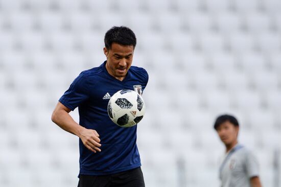 Russia World Cup Japan Training